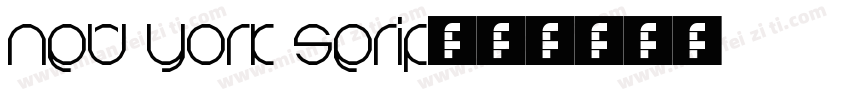 New York Serif字体转换